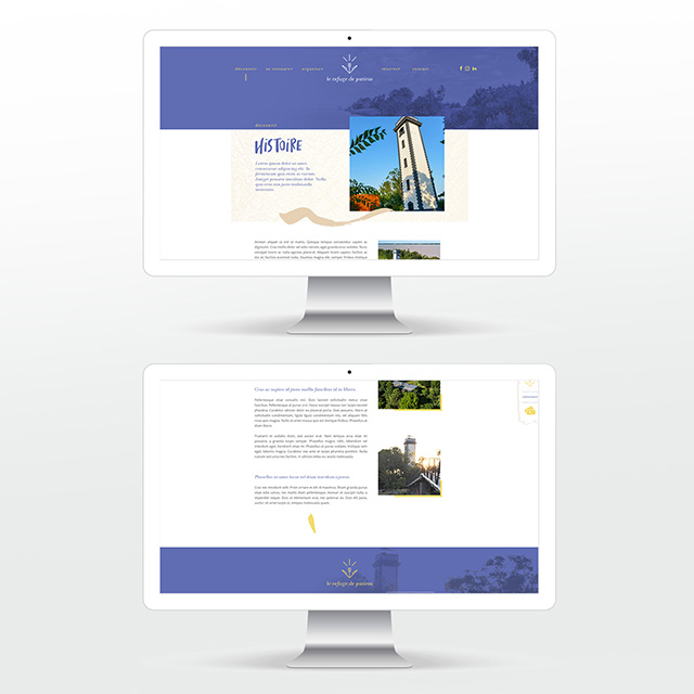 Refuge de Patiras - webdesign, développement, référencement - agence bonbay conseils