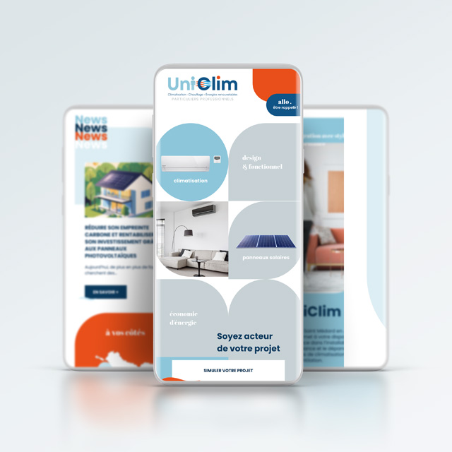 Uniclim - webdesign, développement, SEO, SEA - agence bonbay conseils